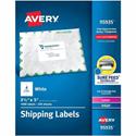 Avery&reg; Shipping Labels, Sure Feed, 3-1/2" x 5" , 1,000 Labels (95935) - 3 1/2" Width x 5" Length - Permanent Adhesive - Rectangle - Inkjet, Laser - Matte White - Matte - Paper - Permanent Adhesive, Jam Resistant, Smudge Resistant, Customizable - 