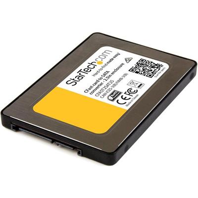 StarTech.com CFast Card to SATA Adapter with 2.5" Housing - Convert your CFast card into a 2.5" SATA drive for faster data transfer - CFast to SATA converter / CFast memory card adapter / CFast card to SATA adapter converter - Transfer data from CFas