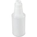 Genuine Joe 24 oz. Plastic Bottle with Graduations - Suitable For Cleaning - Translucent - 24 / Carton