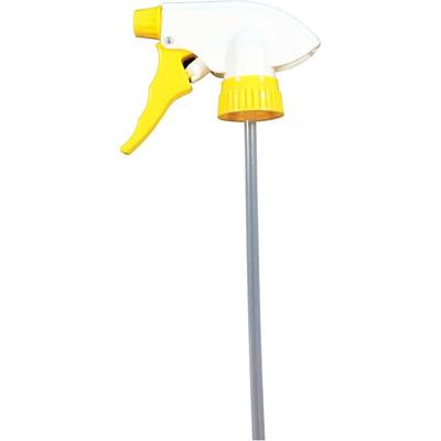 Genuine Joe Chemical Resistant Trigger Sprayer - Yellow - 24 / Carton