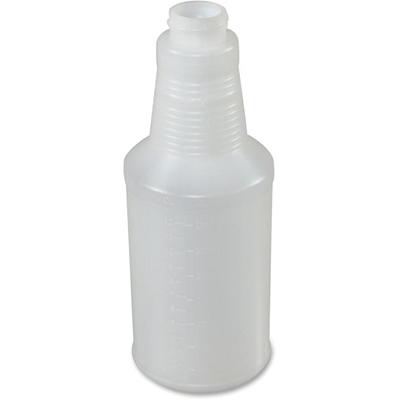 Genuine Joe Plastic Bottle with Graduations - Suitable For Cleaning - Graduated - Translucent - 24 / Carton