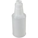 Genuine Joe Plastic Bottle with Graduations - Suitable For Cleaning - Graduated - Translucent - 24 / Carton