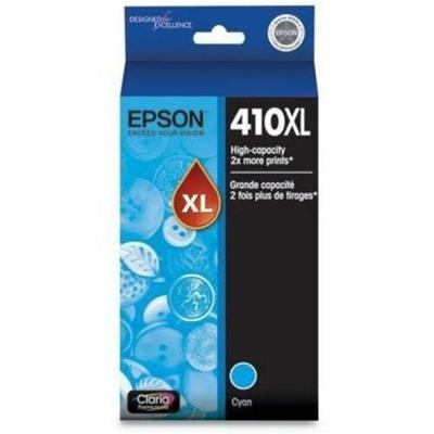 Epson Claria Premium 410XL Original High Yield Inkjet Ink Cartridge - Cyan - 1 Pack - 650 Pages