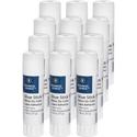 Business Source Glue Stick - 0.74 oz - White - 12 / Pack