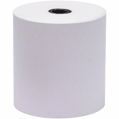 Business Source 1-Ply Adding Machine Rolls - 3" x 165 ft - Sustainable Forestry Initiative (SFI) - Lint-free, End of Paper Indicator, Single Ply - White - 50 / Carton