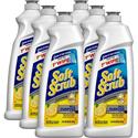 Soft Scrub All Purpose Cleanser - For Multi Surface, Multipurpose - 36 fl oz (1.1 quart) - Lemon Scent - Non-scratching, Residue-free - 6 / Carton