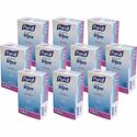 PURELL&reg; On-the-go Sanitizing Hand Wipes - 5" Width x 7" Length - Clear - 100/Box - 10 / Carton