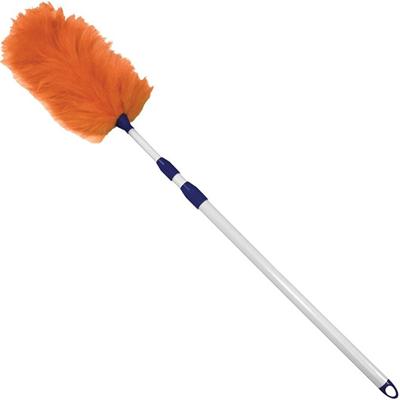 Impact Adjustable Lambswool Duster - 60" Overall Length - White Handle - Assorted, Multi - 1 Each