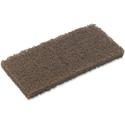 3M Scrub 'n Strip Pad - Brown - 20 / Carton