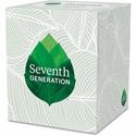 Seventh Generation 100% Recycled Facial Tissues - 2 Ply - White - PaperBox - 85/Box - 36 / Carton