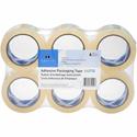 Sparco Premium Heavy-duty Packaging Tape Roll - 55 yd Length x 1.88" Width x 3 mil Thickness - 3" Core - Clear - Acrylic Backing - Tear Resistant, Split Resistant, Breakage Resistance - 6/Pack - 6 / Carton