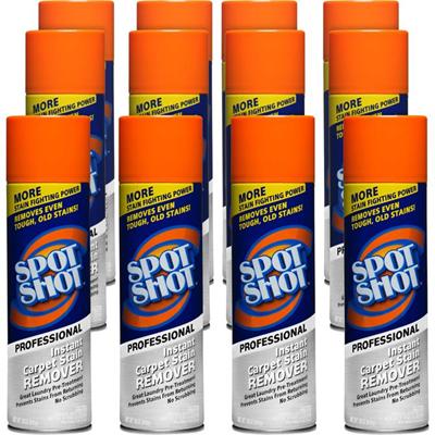 Spot Shot Professional Instant Carpet Stain Remover - For Carpet - 18 fl oz (0.6 quart) - Recommended For: Stain Remover, Odor Remover, Grease Remover, Coffee Remover, Wine Remover, Food Remover, Spill Remover, Ink Remover, Dirt Remover, Lipstick Rem