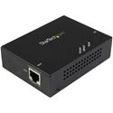 StarTech.com 1-Port Gigabit PoE+ Extender - 802.3at and 802.3af - 100 m (330 ft) - 56 V DC Output - 1 x Gigabit Ethernet Input Port(s) - 1 x Gigabit PoE+ Output Port(s) - 24 W - Black