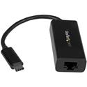 StarTech.com USB-C to Gigabit Ethernet Adapter - USB 3.1 - Realtek RTL8153 - 1 Port(s) - 1 - Twisted Pair - 10/100/1000Base-T - Desktop - Black