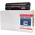 microMICR MICR Laser Toner Cartridge CF283X - Black - 1 Each - 2200 Pages