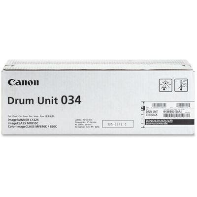Canon DRUM034 Drum Unit - Laser Print Technology - 34000 - Black - 1 Each