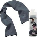 Ergodyne Evaporative Cooling Towel - Gray - 1 Each