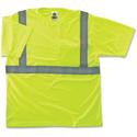 Ergodyne Class 2 Reflective Lime T-Shirt - Medium Size
