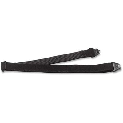 Ergodyne Skullerz Elastic Retainer Strap - Adjustable - Black - Elastic - 1 Each