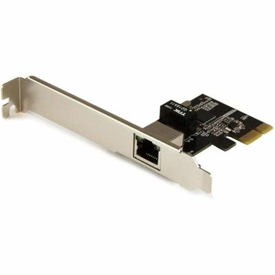 StarTech.com 1-Port Gigabit Ethernet Network Card - PCI Express, Intel I210 NIC - PCI Express x4 - 1.95 Gbit/s Data Transfer Rate - Intel I210-AT - 1 Port(s) - 1 - Twisted Pair - 10/100/1000Base-T - Plug-in Card
