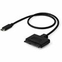 StarTech.com USB 3.1 (10Gbps) Adapter Cable for 2.5" SATA Drives - USB-C - 1 x 22-pin SATA 3.0 - 1 x 24-pin USB 3.1 Type C - Male - Black - 1 Each