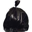 Heritage Black Linear Low Density Can Liners - 56 gal Capacity - 47" Length x 43" Width x 0.70 mil (18 Micron) Thickness - Low Density - Black - Linear Low-Density Polyethylene (LLDPE) - Can, Waste Disposal - 1 Carton