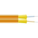 Black Box Fiber Optic Network Cable - 500 ft Fiber Optic Network Cable for Network Device - First End: Bare Wire - Second End: Bare Wire - OFNP - 62.5/125 &micro;m - Orange - 1 Each - TAA Compliant