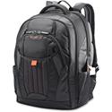 Samsonite Tectonic 2 Carrying Case (Backpack) for 17" iPad Notebook - Black, Orange - Shock Resistant Interior, Slip Resistant Shoulder Strap - Poly Ballistic Body - Tricot Interior Material - Shoulder Strap, Handle - 18" Height x 13.3" Width x 8.6" 