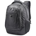 Samsonite Tectonic 2 Carrying Case (Backpack) for 15.6" iPad Notebook - Black - Shock Resistant Interior, Slip Resistant Shoulder Strap - Poly Ballistic Body - Tricot Interior Material - Shoulder Strap, Handle - 16.9" Height x 12.2" Width x 8.2" Dept