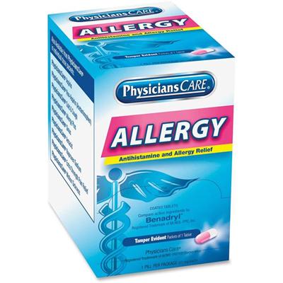 PhysiciansCare Allergy Relief Tablets - For Allergy - 1/Packet - 50 / Box