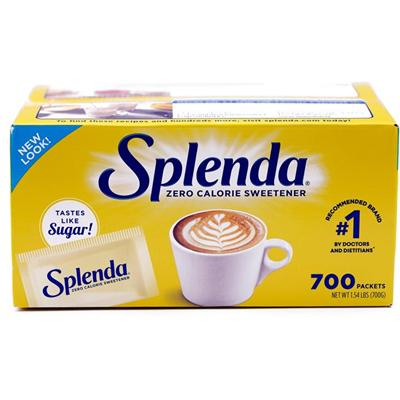 Splenda Single-serve Sweetener Packets - 0.035 oz (1 g) - Artificial Sweetener - 700 / Box