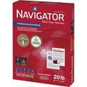Navigator Premium Multipurpose Trusted Performance Paper - Extra Opacity - White - 97 Brightness - Letter - 8 1/2" x 11" - 20 lb Basis Weight - White - 500 Sheets per Ream - 40 / Pallet