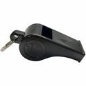 Champion Sports Medium Weight Plastic Whistle - Black - 1 Dozen
