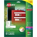 Avery&reg; Easy Align ID Label - 1 1/32" Width x 3 1/2" Length - Permanent Adhesive - Rectangle - Inkjet, Laser - White - Film - 10 / Sheet - 25 Total Sheets - 250 Total Label(s) - 25 / Pack