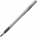 BIC Round Stic Grip Ballpoint Pen - 1.2 mm Medium Pen Point - Black Ink - Brass Tip - 36 / Box