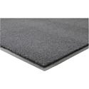 Genuine Joe Silver Series Indoor Entry Mat - Building, Carpet, Hard Floor - 10 ft Length x 36" Width - Plush - Charcoal - 1 Each