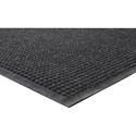 Genuine Joe Waterguard Floor Mat - Floor - 10 ft Length x 36" Width - Rectangular - Rubber - Charcoal - 1 Each