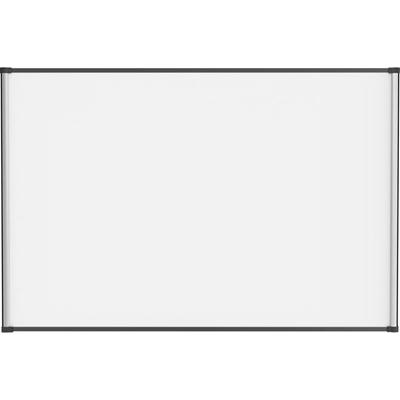 Lorell Magnetic Dry-erase Board - 72" (6 ft) Width x 48" (4 ft) Height - Aluminum Steel Frame - Rectangle - Magnetic - Marker Tray - 1 Each