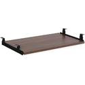 Lorell Universal Keyboard Tray - Walnut - 1 Each