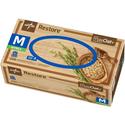 Medline Restore Nitrile Exam Gloves with Oatmeal - 9.50" Glove Length - Medium Size - For Right/Left Hand - Off White - Latex-free, Allergen-free, Textured Fingertip, Non-sterile - 250 / Box