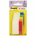 Post-it&reg; Tabs - Write-on Tab(s) - 2" Tab Width - Red, Orange, Yellow, Green, Blue Tab(s) - Removable, Durable, Repositionable, Customizable, Writable, Wear Resistant, Tear Resistant - 30 / Pack