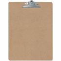 Officemate Wood Clipboard - Spring Clip - Hardwood - Brown - 1 Each