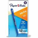 Paper Mate InkJoy Gel Pen - 0.7 mm Pen Point - Retractable - Blue Ink - Gel-based - Blue Barrel - 1 Dozen