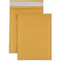 Sparco Size 1 Bubble Cushioned Mailers - Bubble - #1 - 7 1/2" Width x 12" Length - Self-sealing - Kraft - Kraft - 100 / Carton