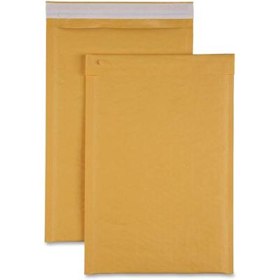 Sparco Size 3 Bubble Cushioned Mailers - Bubble - #3 - 8 1/2" Width x 14 1/2" Length - Self-sealing - Kraft - Kraft - 100 / Carton