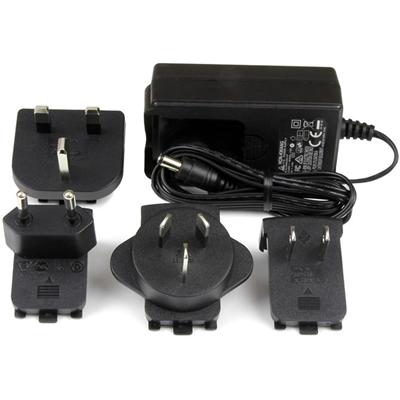 StarTech.com 9-Volt Replacement DC Power Adapter - 2 Amps - 120 V AC, 230 V AC Input - 9 V DC Output - 2 A - 1 Each