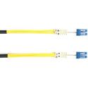 Black Box Fiber Optic Duplex Patch Network Cable - 65.60 ft Fiber Optic Network Cable for Transceiver, Switch, Server, Network Device - First End: 2 x LC Network - Male - Second End: 2 x LC Network - Male - 10 Gbit/s - Patch Cable - OFNR - 9/125 &mic