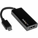 StarTech.com USB-C to HDMI Adapter with 4K 30Hz - Black - 4.72" HDMI/USB-C A/V Cable for Audio/Video Device, Chromebook, MacBook, TV, Projector, Notebook, MacBook Pro, Computer, Monitor - First End: 1 x 24-pin USB 3.1 Type C - Male - Second End: 1 x 