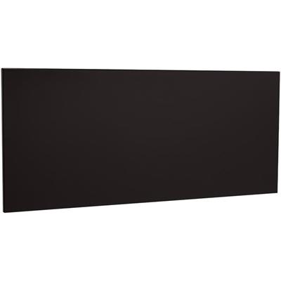 Lorell Fortress Modular Series Stack-On Hutch Door Kit - 48" Width - Lockable, Reinforced - Steel - Black - 1 Each