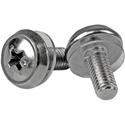 StarTech.com M5 x 12mm - Mounting Screws - 100 Pack - Mounting Screw - 0.47" - Stainless Steel - Silver - 100 / Pack - TAA Compliant